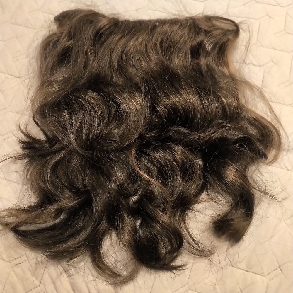 Synthetic Clip-in Hair Extension- wavy